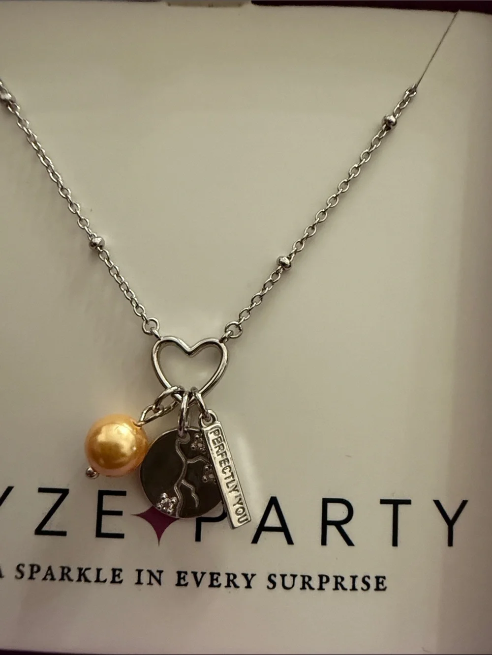 Ryze Party .925 sterling silver necklace